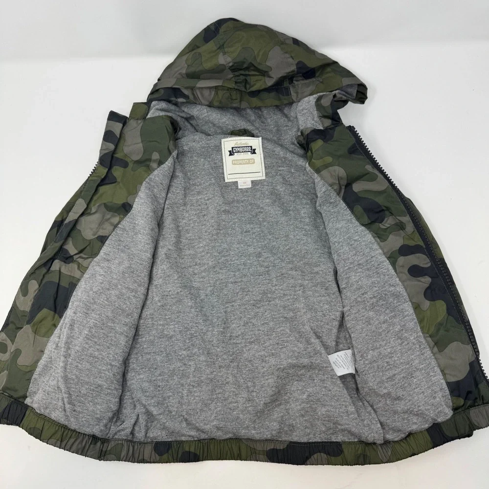 Telluride & Gymboree Shirt & Jacket Kids 2T Brown Green Camo Corduroy Bundle